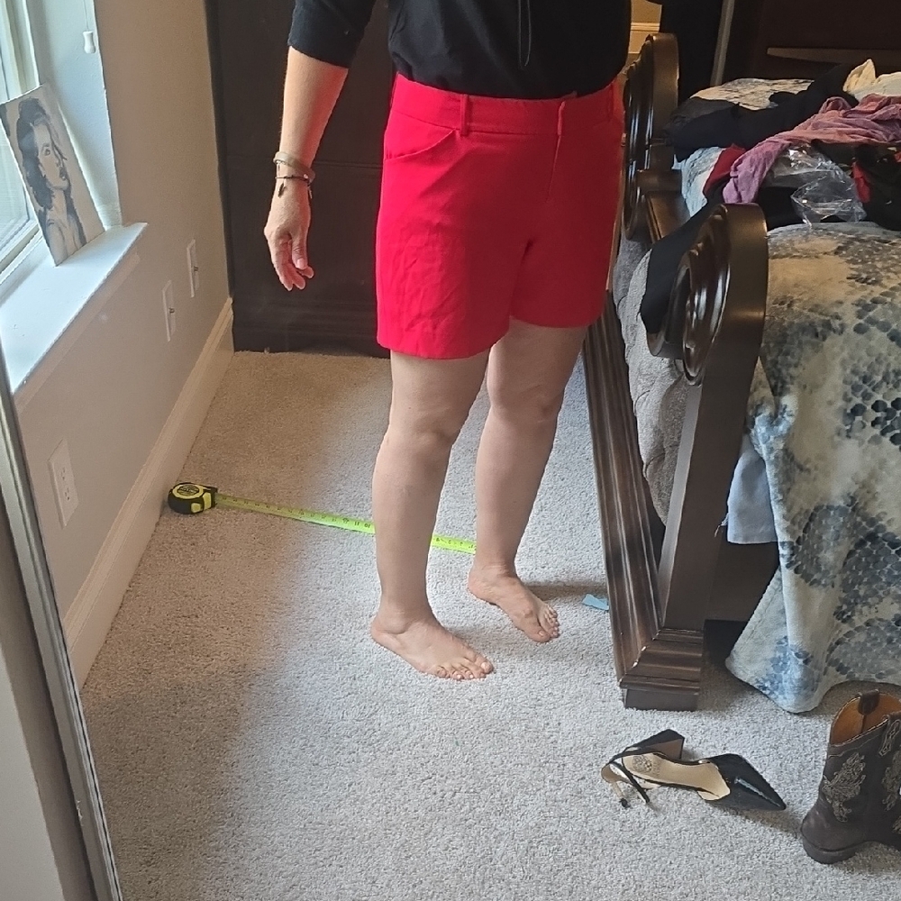 Michael Antonio Red Bermudas Vibrant Casual Shorts